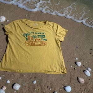 Natural Reflections Yellow Logo Graphic Tee
